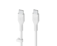 Belkin USB-C -USB-C 2.0 Silicone 2m White - 733174 - zdjęcie 2